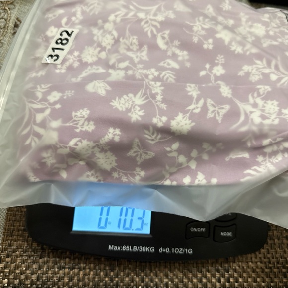 Floral Wrap Dress in Lavender - Picture 7 of 7